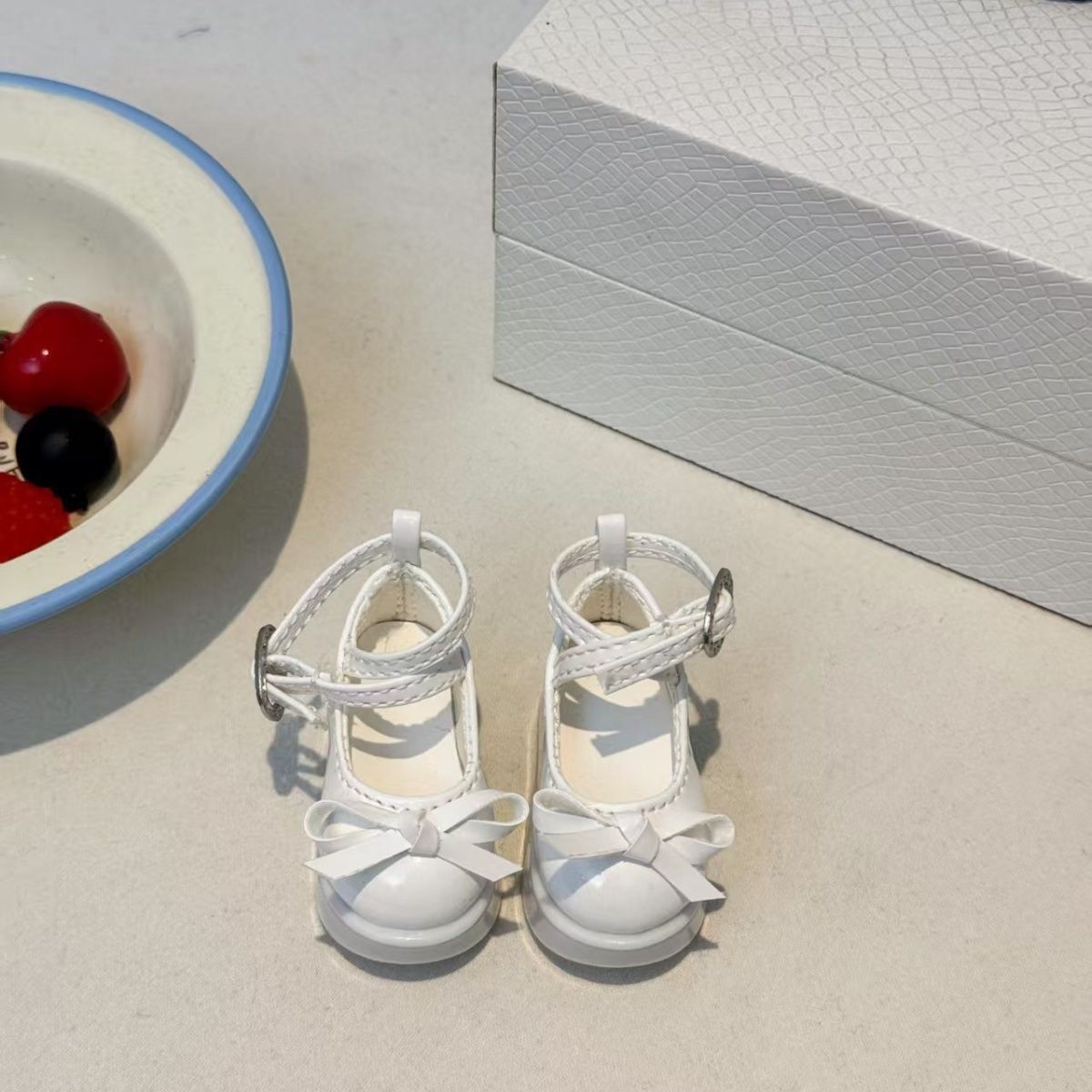 Koffiebruine strikplatform pop - Vintage Collectible Shoes recensie en prijs