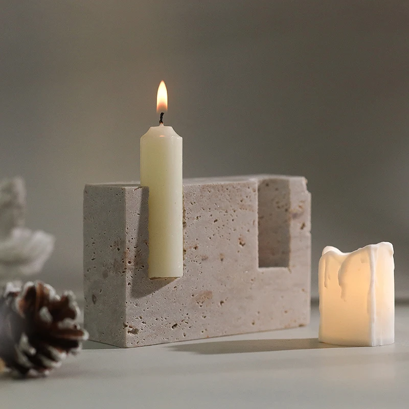 2-gaats marmeren kandelaar, vi - Vintage Collectible Marbles recensie en prijs
