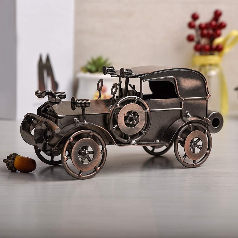 Metalen antieke vintage automo - Vintage Collectible Model Cars recensie en prijs