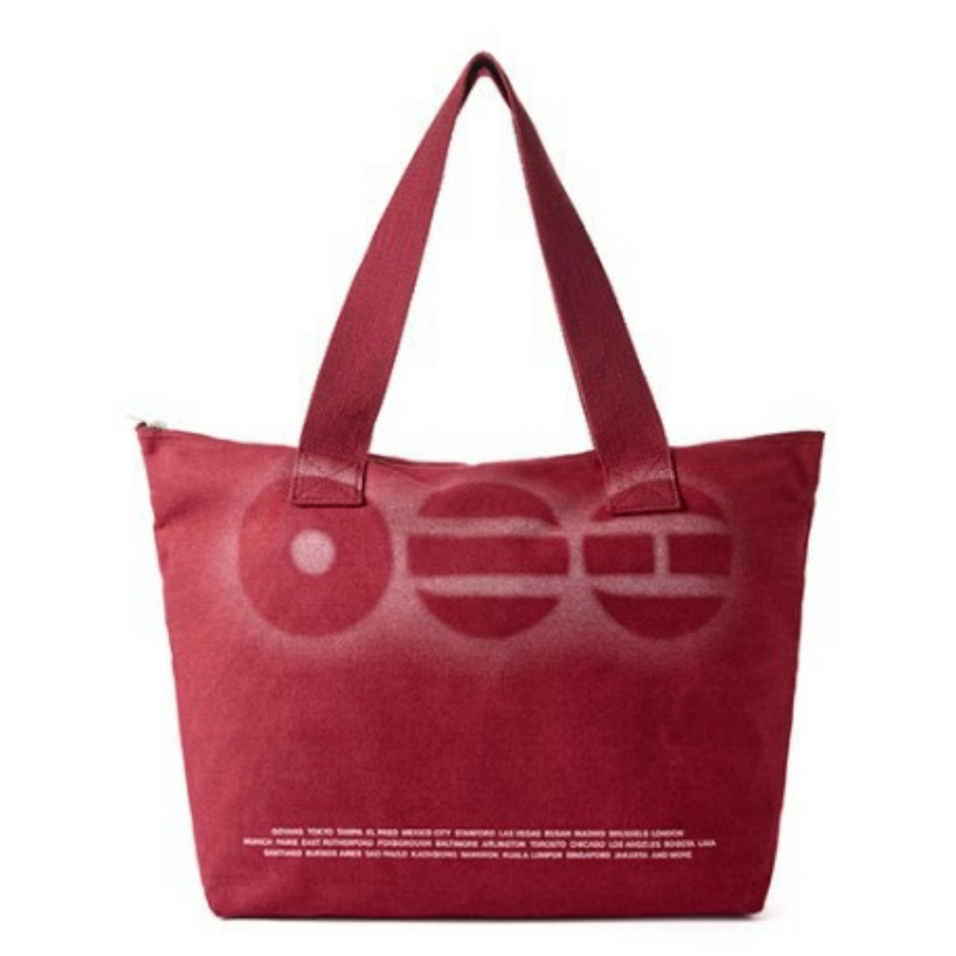 Stoere vintage bedrukte rode c - Vintage Collectible Shop recensie en prijs