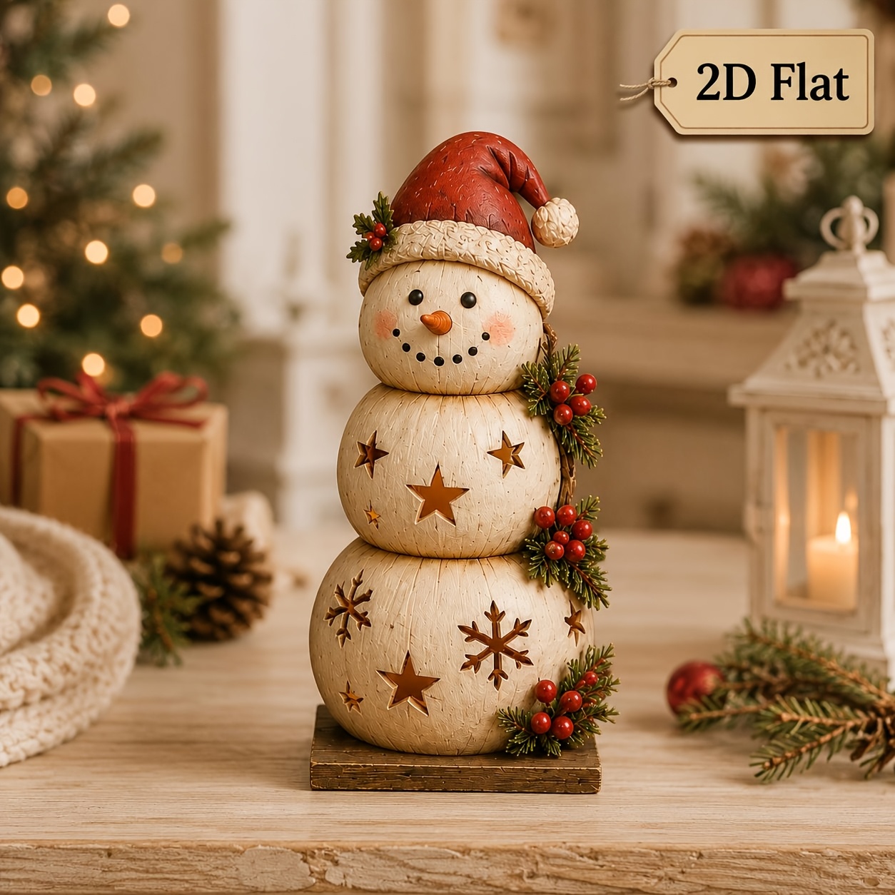 6/3-delige set, willekeurige s - Vintage Collectible Santa recensie en prijs