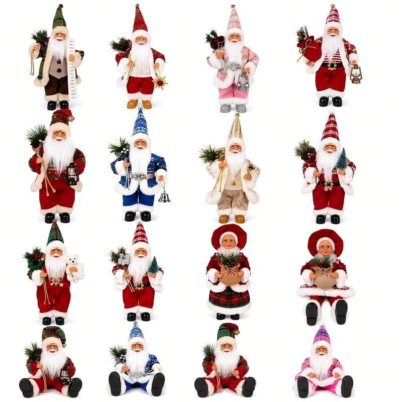 Staande Kerstman-figuur, handg - Vintage Collectible Santa recensie en prijs