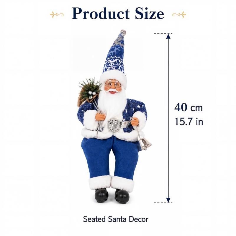 Staande Kerstman-figuur, handg - Vintage Collectible Santa recensie en prijs